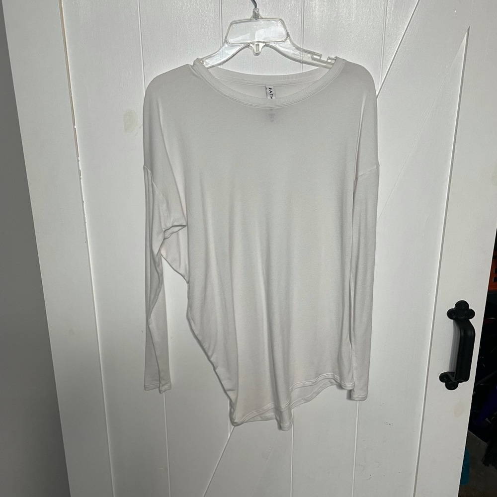Women’s Athleta Oversized White Lightweight Sweater Size XS